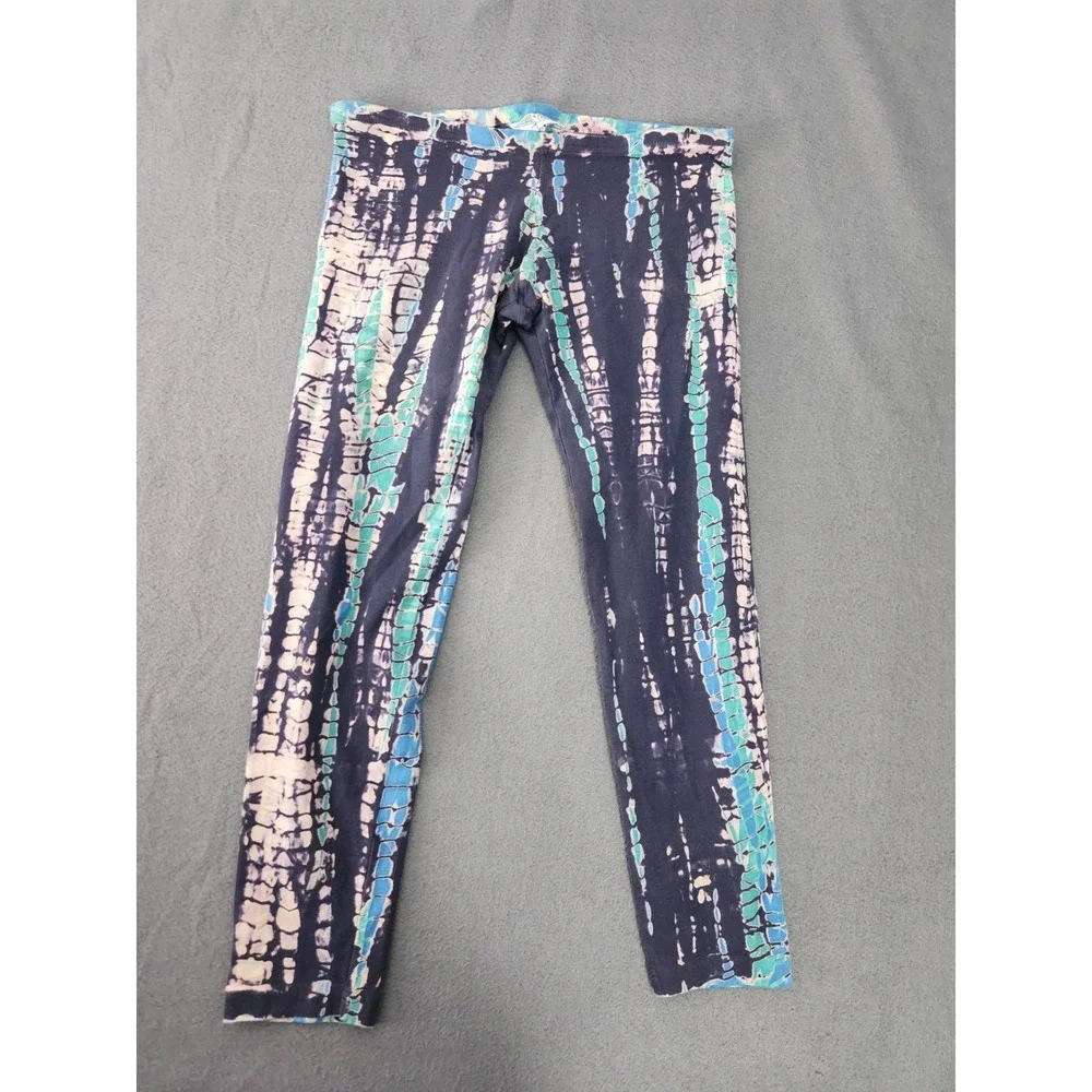 Hard Tail Forever Legging Tie-Dye Yoga Size Large Ankle Y2K Gym Run Lowrise NWOT